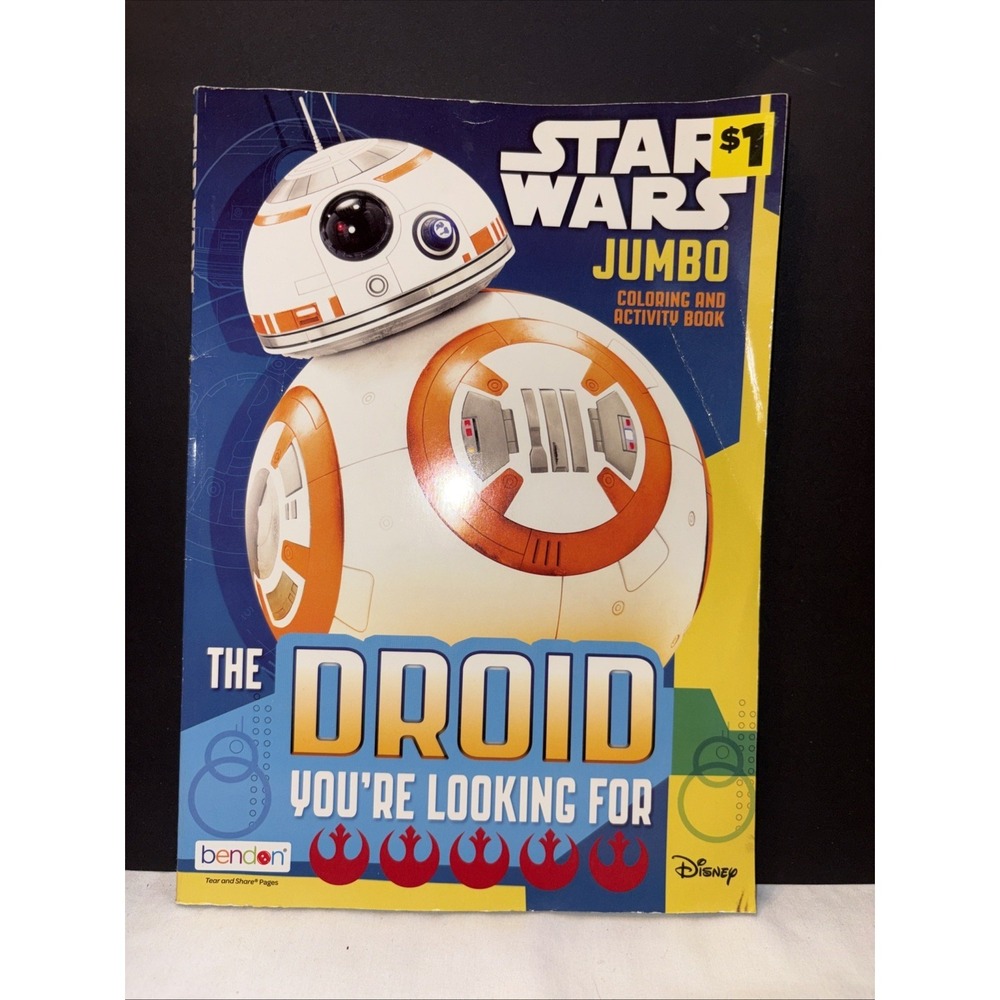 Star Wars Jumbo Coloring and Activity Book - The Droid You're Looking For (Softc